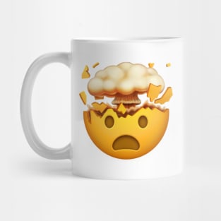 Exploding Head Emoticon Mug